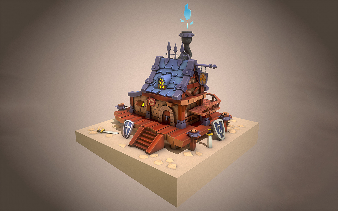 【3dmax房子建模】 从拉box开始到模型渲染 场景模型建模思路讲解