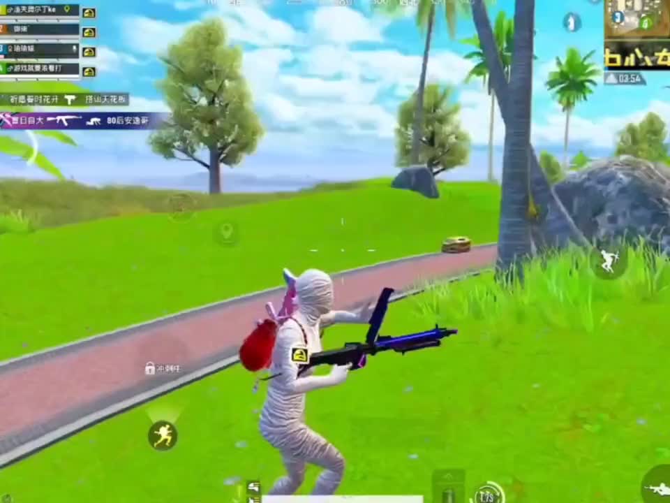 路匹掉马甲 被队友扒拉出腹肌照#月洋 #和平精英 #吃鸡日常