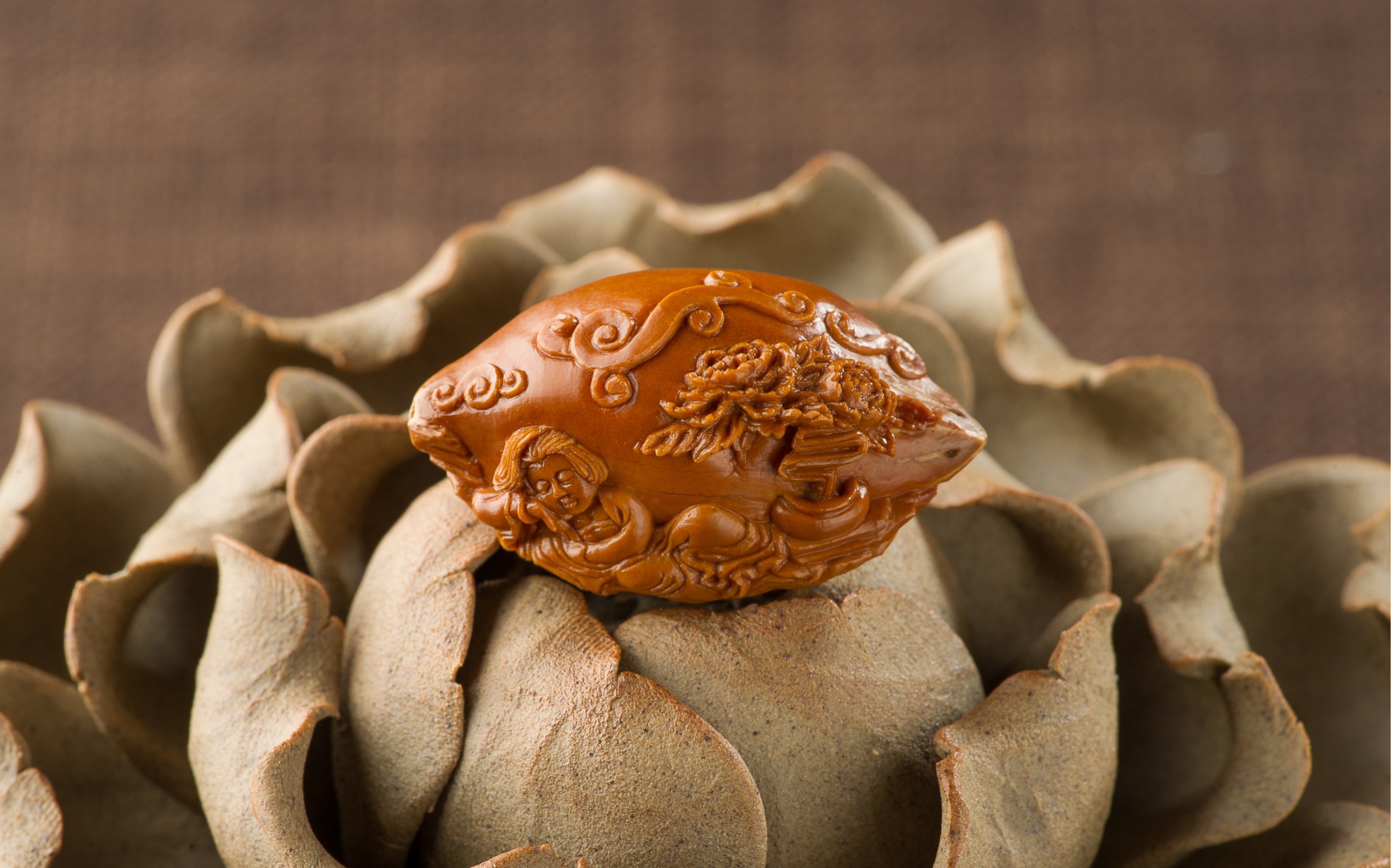 仕女系列核雕葫芦压花