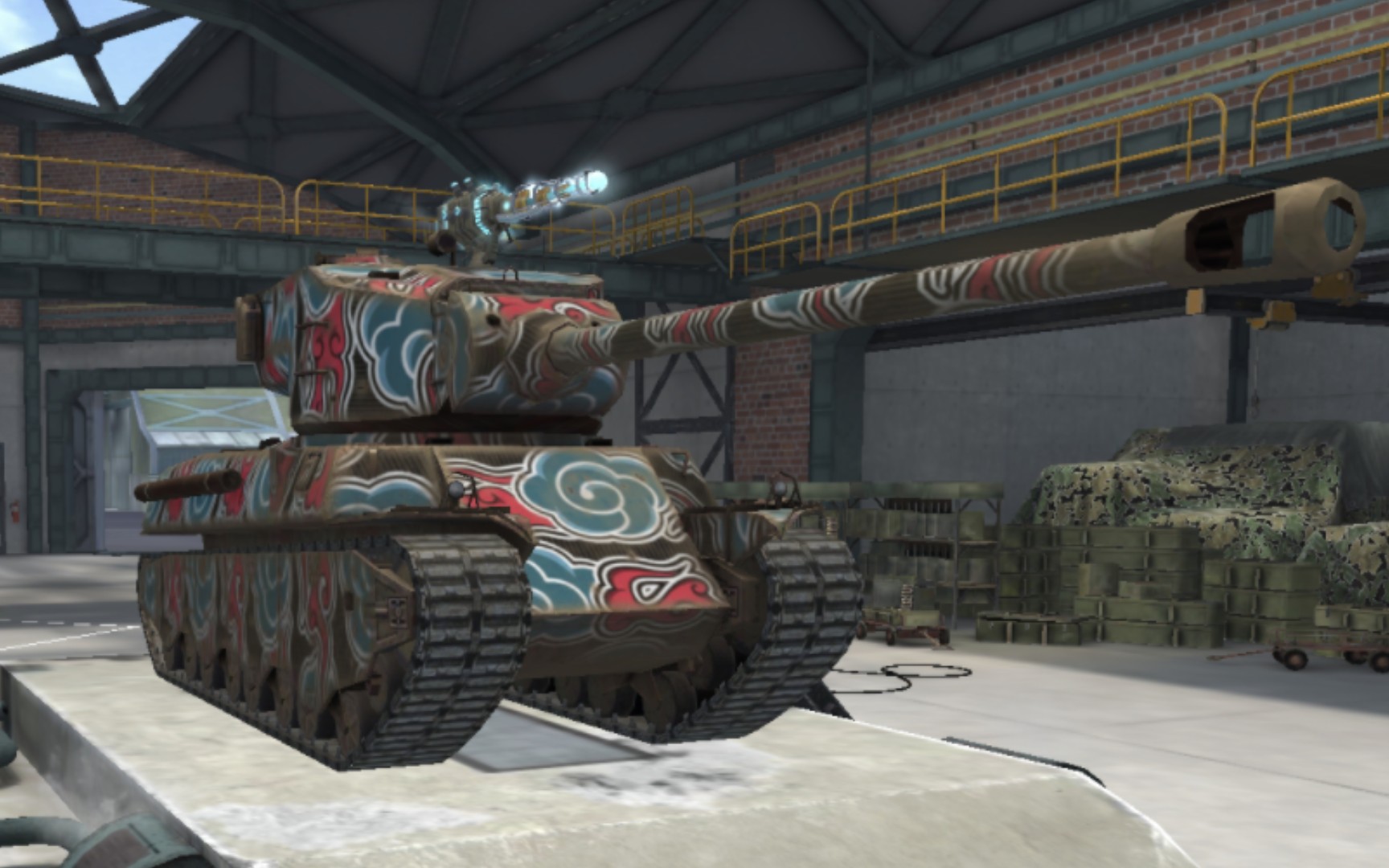 wotb八级评级正面装甲侧面纸片m6a2e1exp