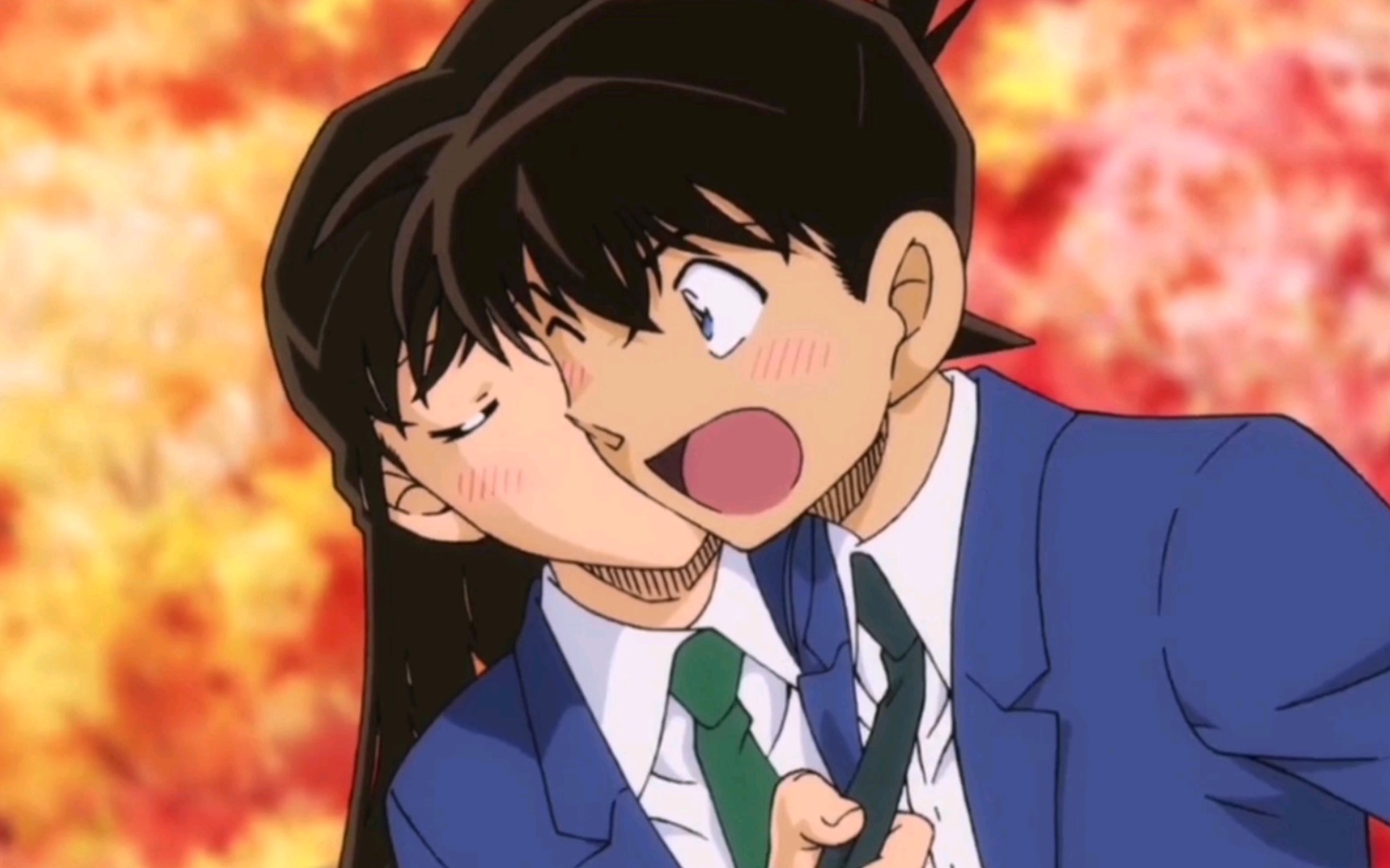 【名侦探柯南】新兰的世纪之吻,虽然没完整,但总算表白了