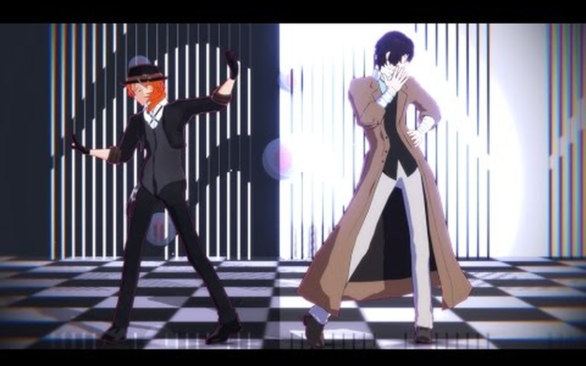 [图]【BSD/MMD】Love Me If You Can【双黑】