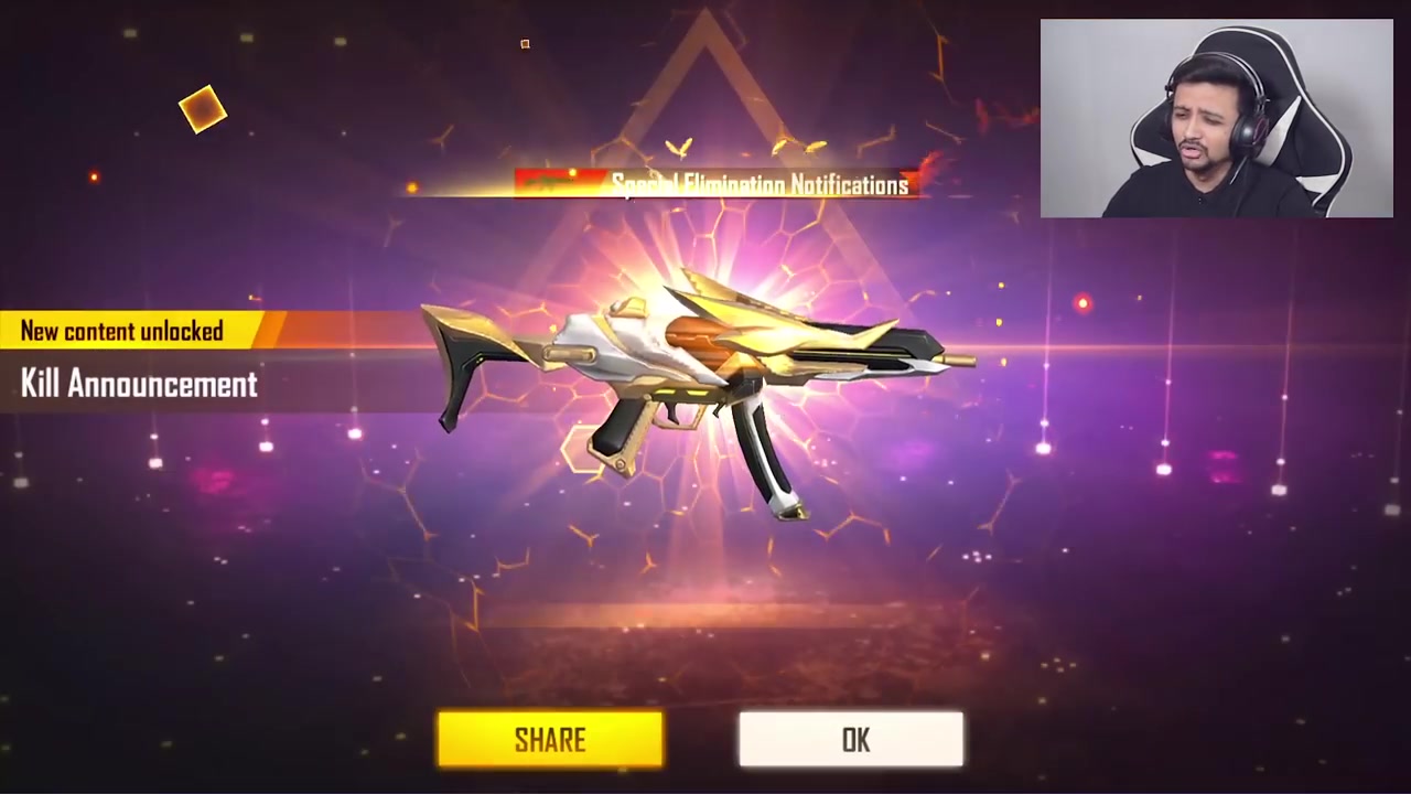 [图]新 Evo MP5 🔥 白金神性皮肤游戏好坏 Garena Free Fire Pri Gaming