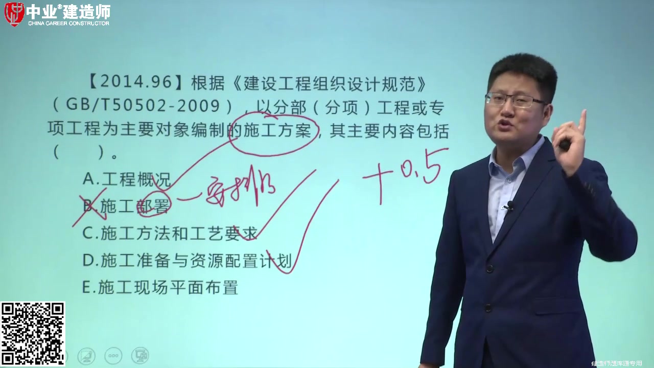 中业网校2019年一级建造师考试施工组织设计的分类及内容哔哩哔哩bilibili