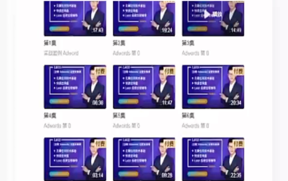 Leizi老师的谷歌Adwords 运营实操课 从零到精通哔哩哔哩bilibili