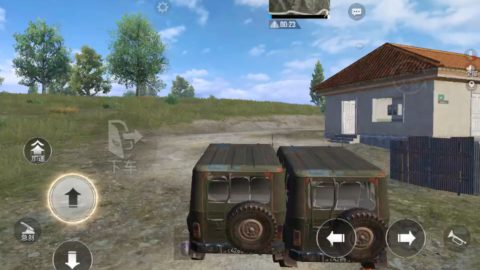 和平精英 吉普互怼之迷惑操作