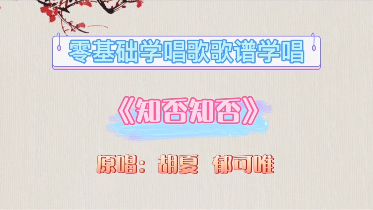流行歌曲《知否知否》