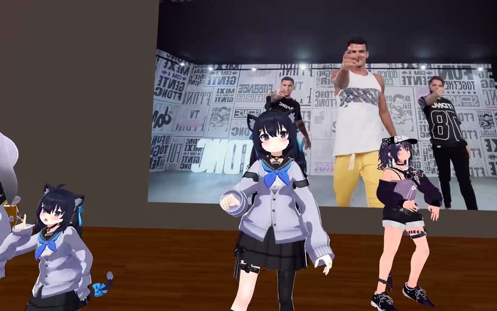 【vrchat】今天偷偷开个麦网络游戏热门视频