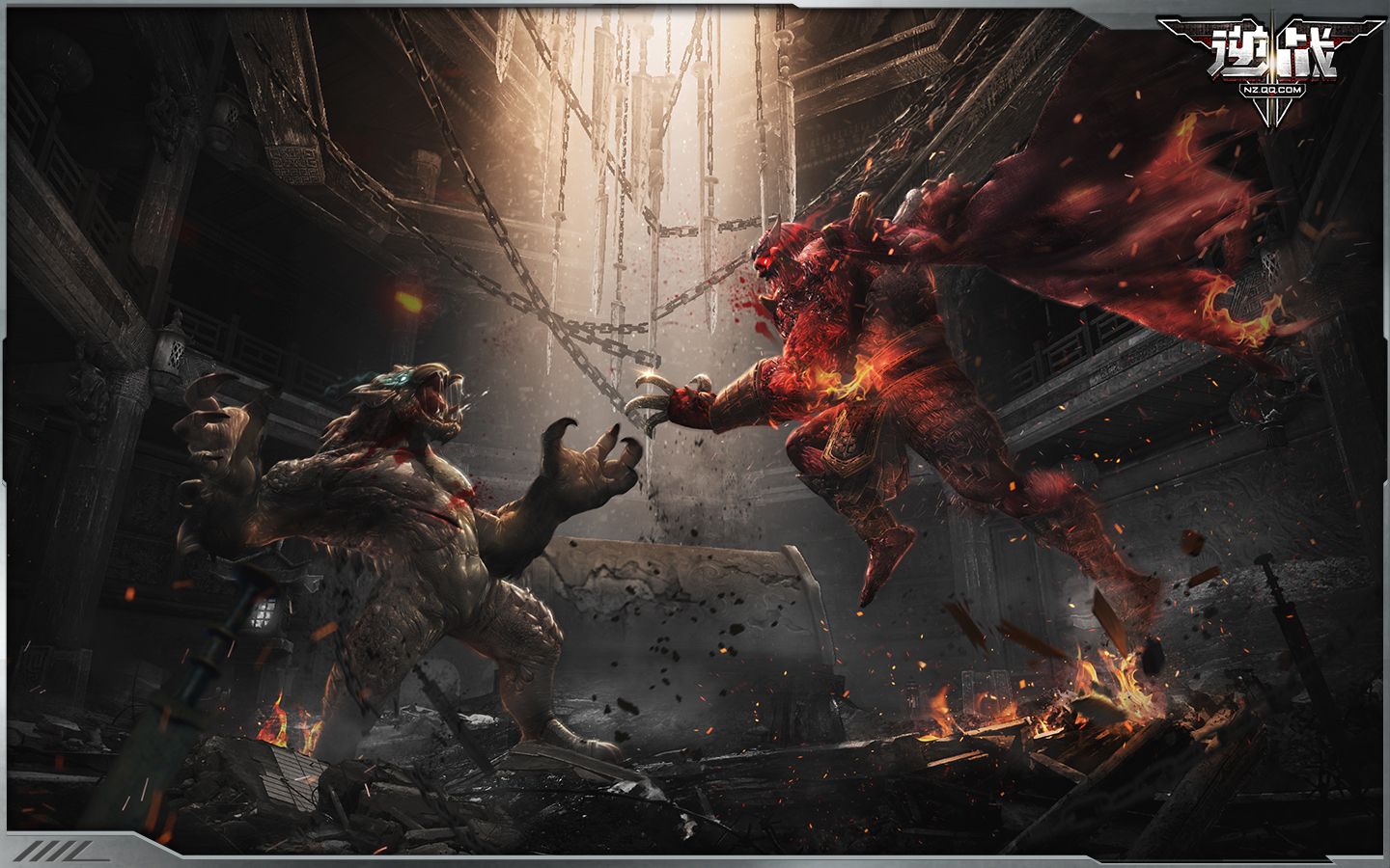 逆战捧月沟之险!红犼vs地獭