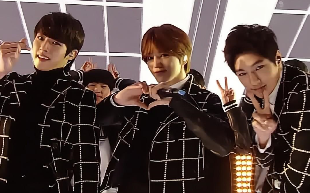 [图]Infinite F - Heartthrob (141214 SBS Inkigayo)