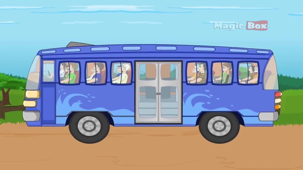 [图]娃娃英语week1之wheels on the bus