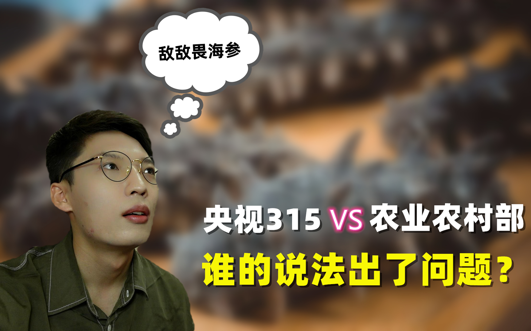 【竹鹿】用农药养海参,海参却不含毒?昂贵的海参其实没营养!哔哩哔哩bilibili