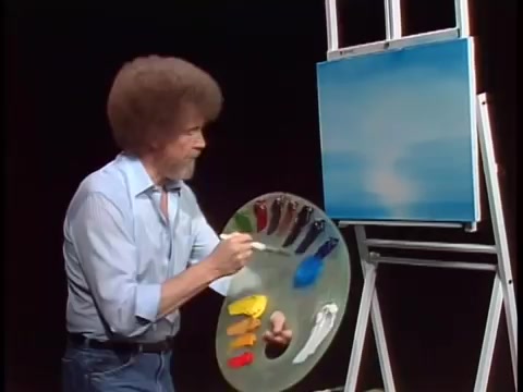 [图]【Bob Ross】大神教你画画！放松+练听力+学画 - Reflections of Calm (S31E01)