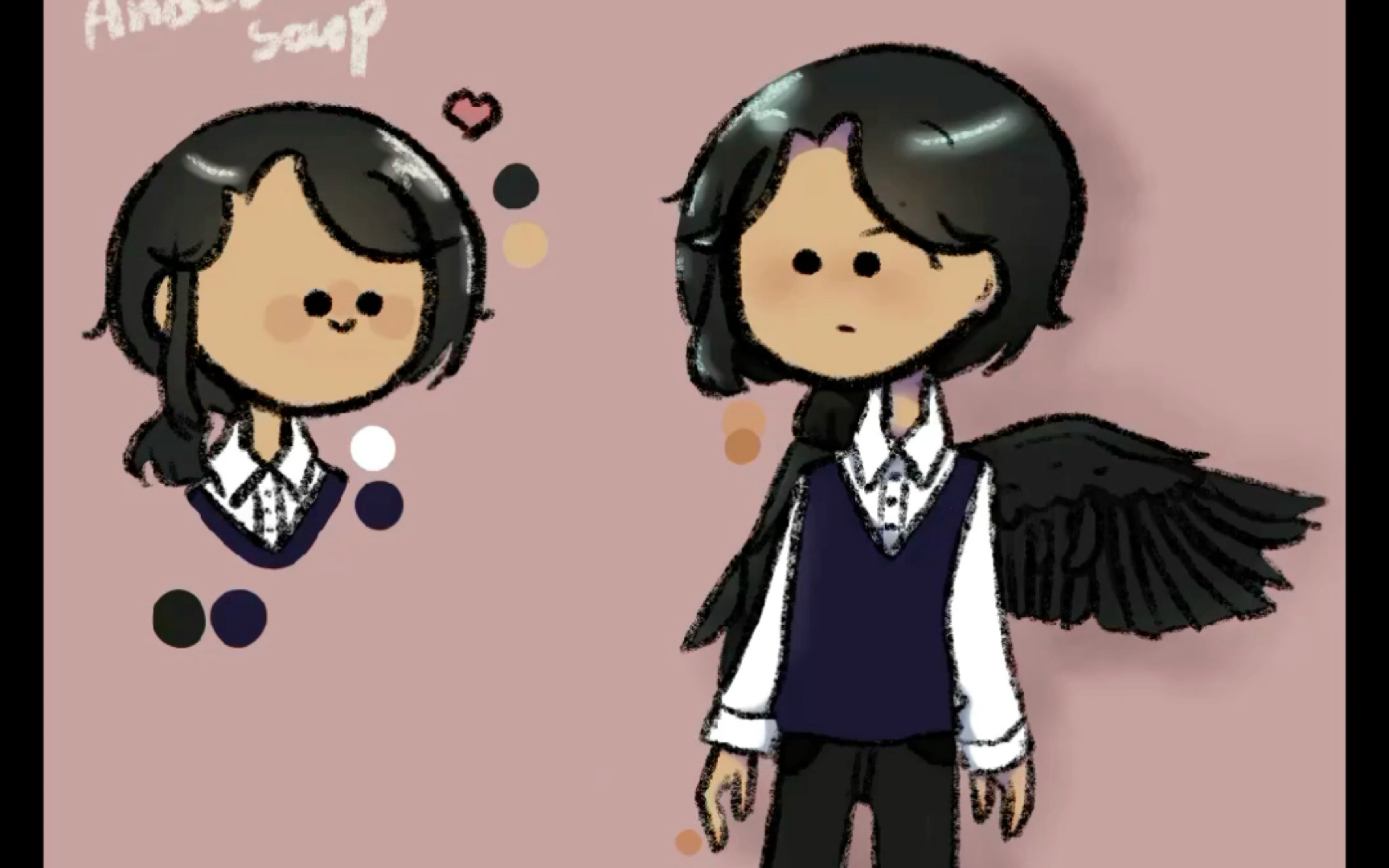 乌鸦拟人!_哔哩哔哩 (゜-゜)つロ 干杯~-bilibili