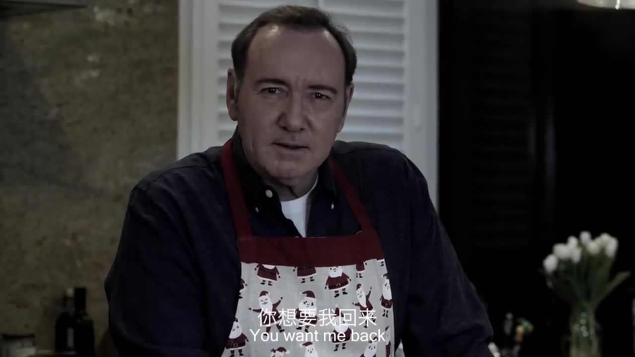 中英双语纸牌屋凯文史派西让我成为frank