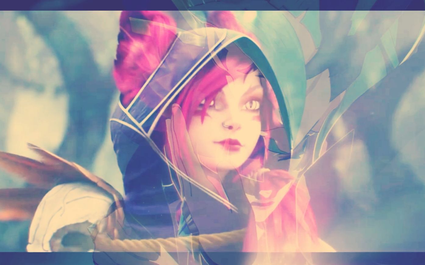 英雄联盟洛霞泪燃星之守护者gmv英雄联盟星之守护者霞洛cg剪辑