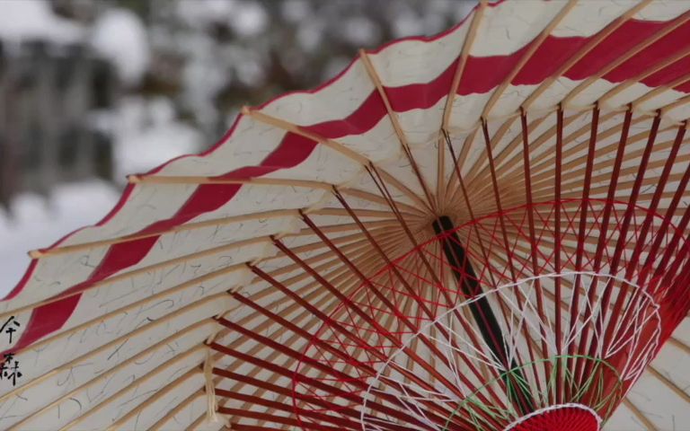 [图]How to use Amagasa(Umbrella) 雨傘の使い方