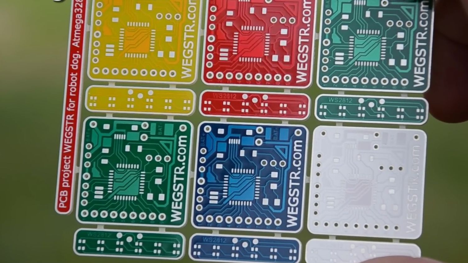 采用紫外线掩膜技术制作的PCB板和机器狗制作哔哩哔哩bilibili