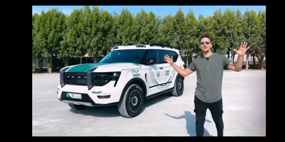 全球最屌的警车——阿联酋迪拜