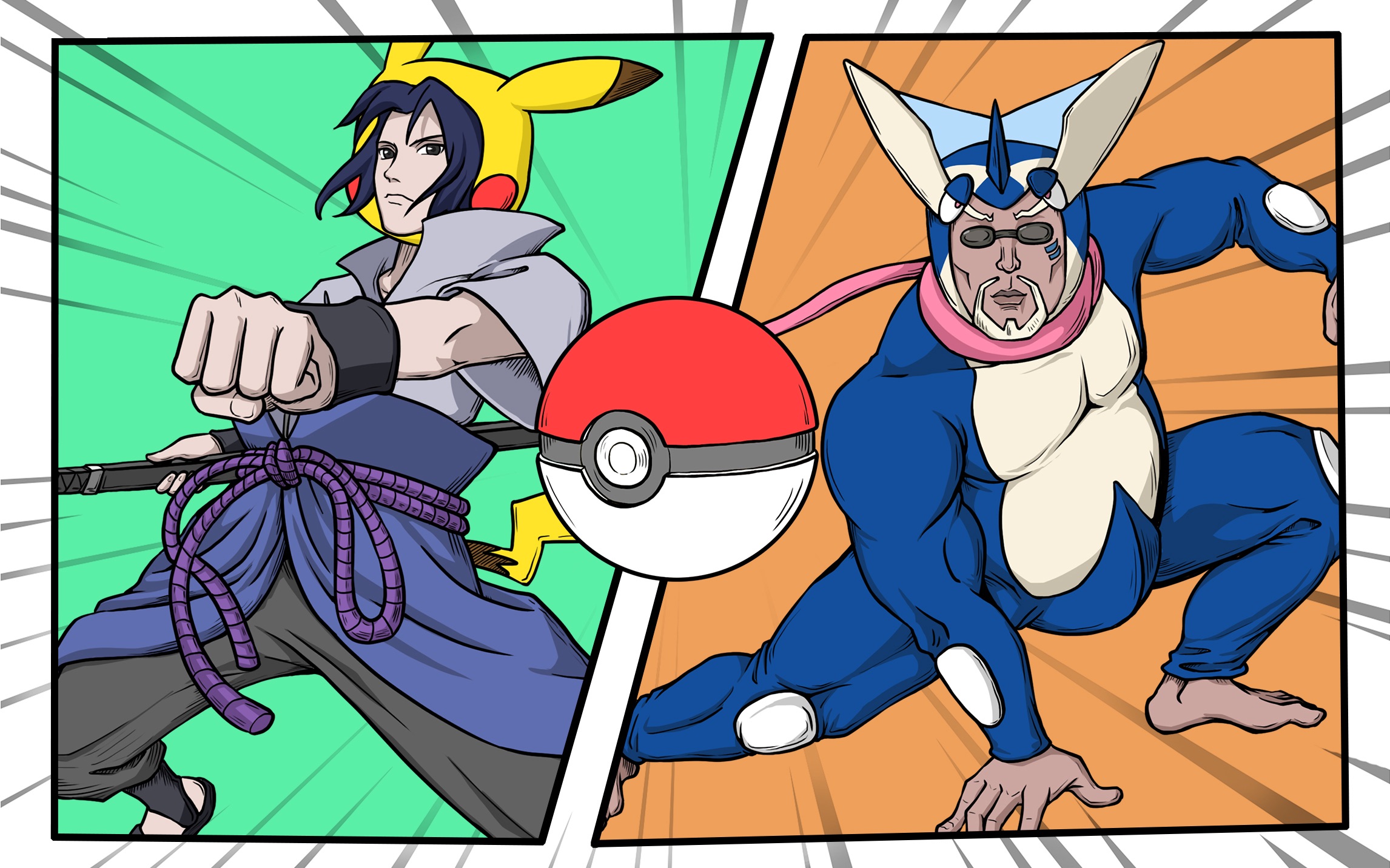 这就是火影世界的宝可梦对决吗爱了爱了