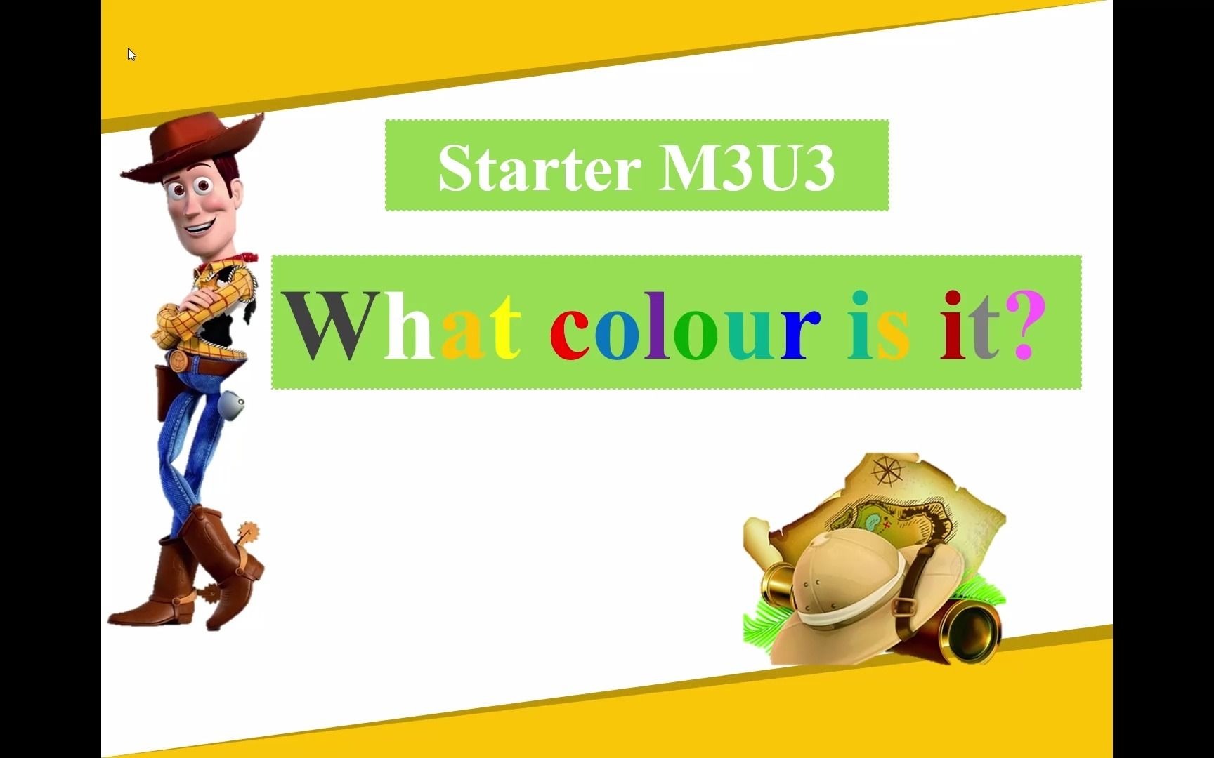 [图]【ppt课件】外研版七年级上册Starter Module 3 Unit 3 What colour is it？