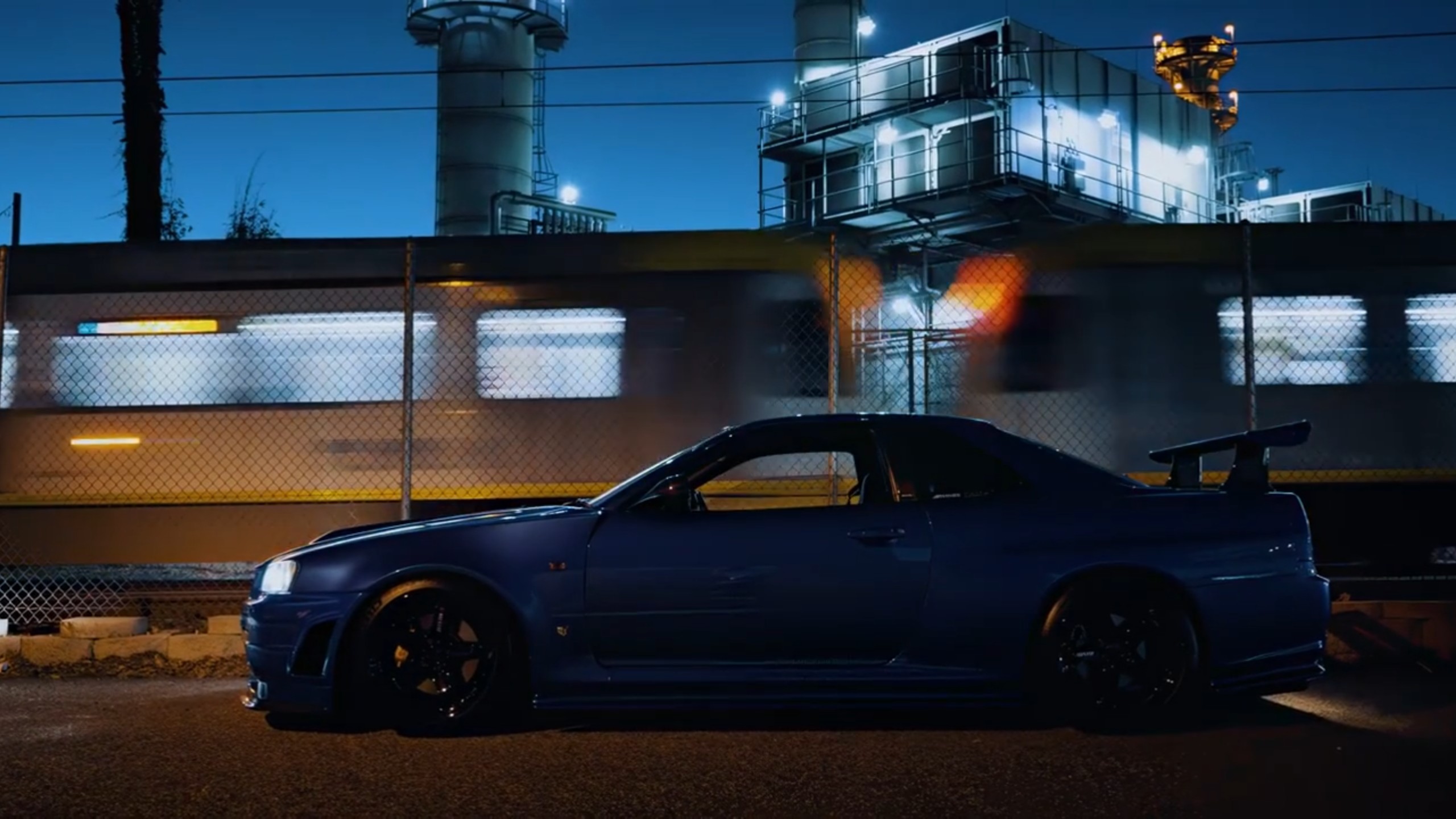 日产战神r34 gtr