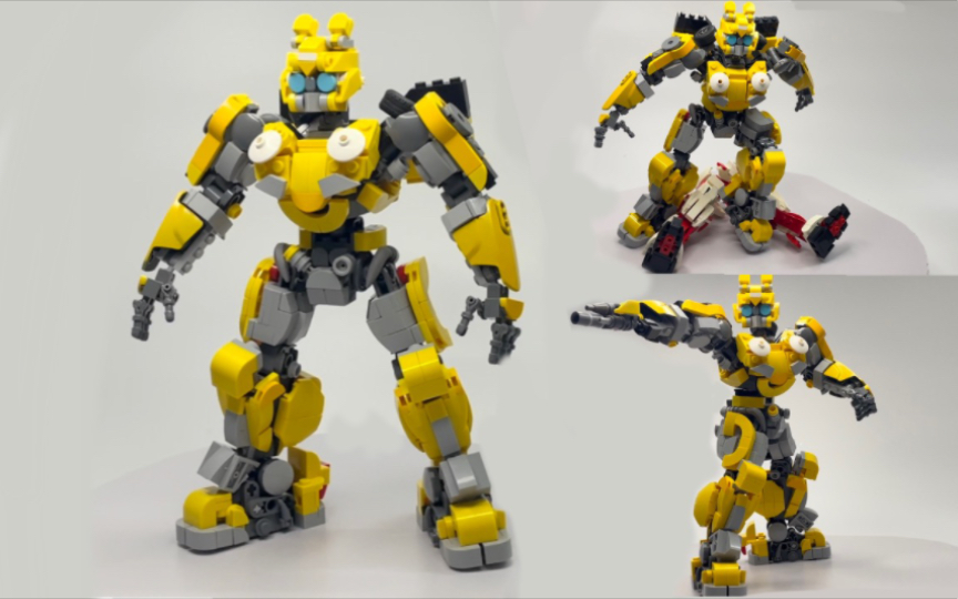 没钱买甲壳虫大黄蜂,那就做个(乐高版)的吧!