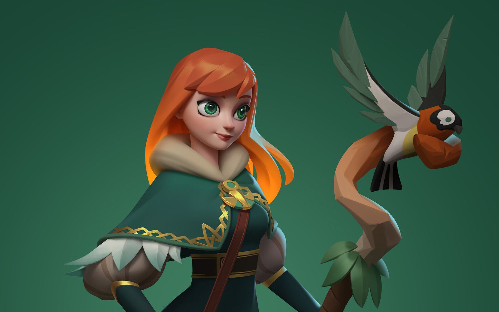 【zbrush角色建模】迪士尼风格卡通动漫人物建模