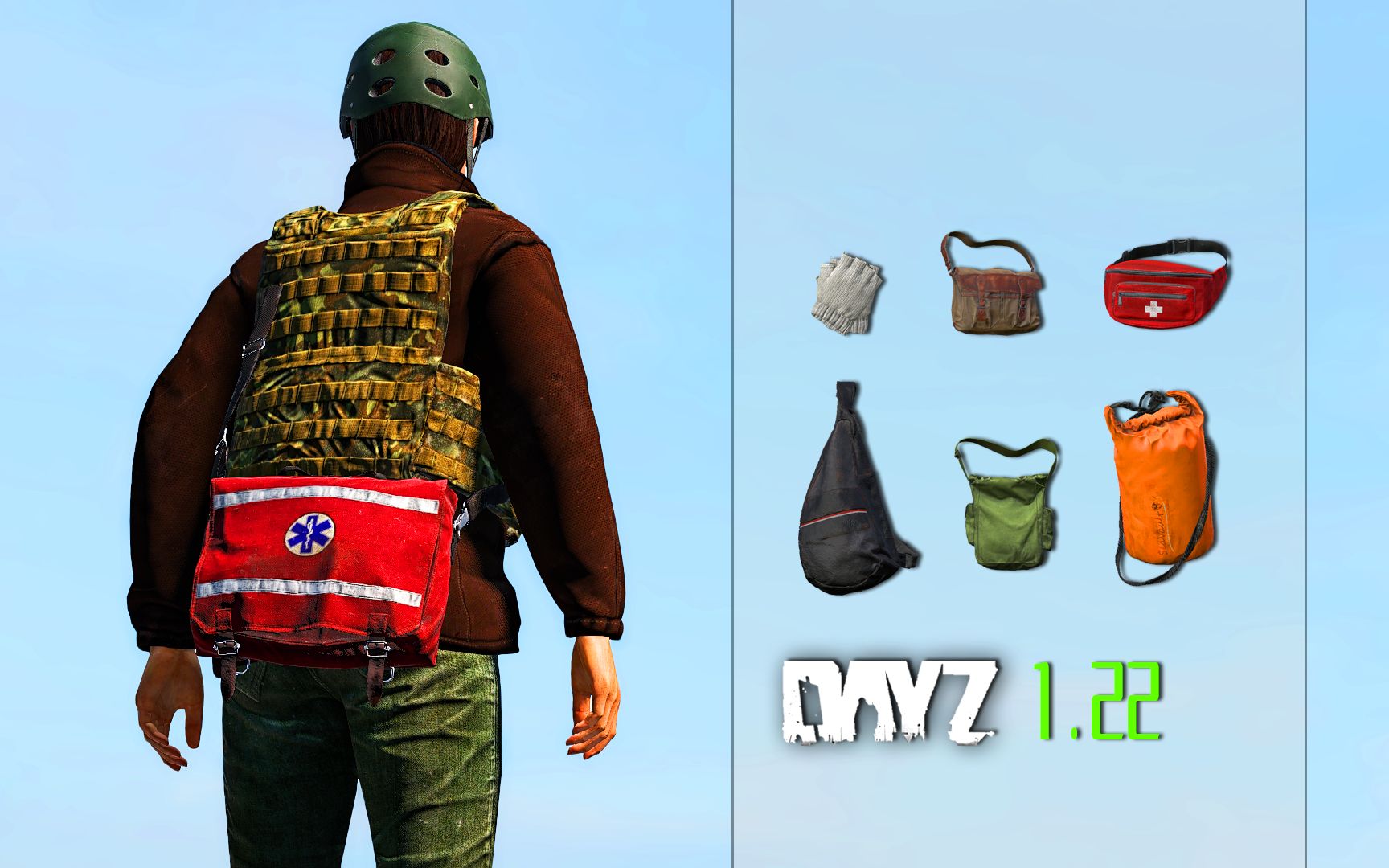 【DAYZ独立版】𐟔屮22新版本抢先看!新背包/腰包/修复透视Bug/近战大修!哔哩哔哩bilibili逃离塔科夫