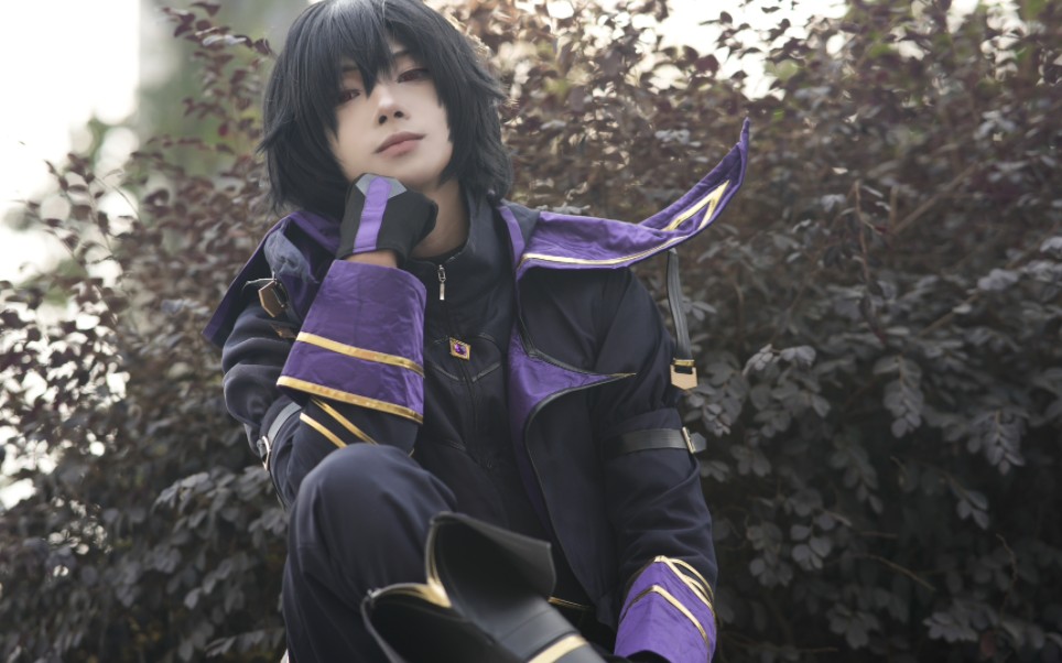 乃潜伏于暗影之中,狩猎暗影之人【暗影大人cos】