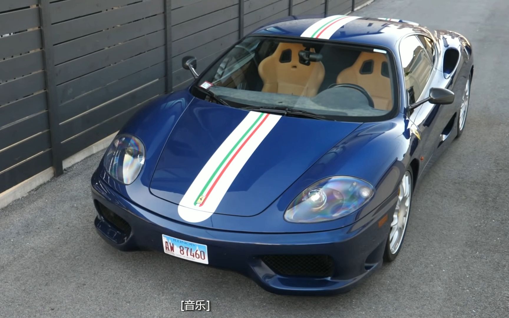 世界上第一台手动档的法拉利360challenge stradale!