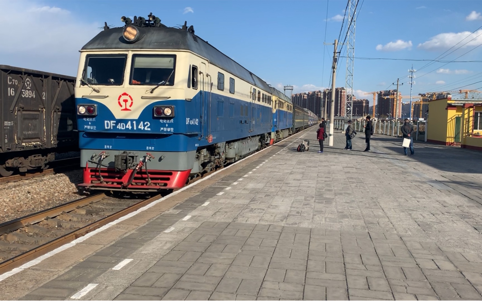 【火車迷】y514次列車密雲北進站