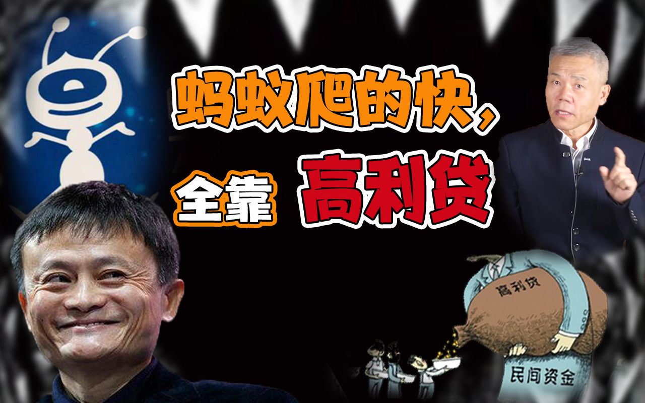 司马南蚂蚁爬得快全靠高利贷六评蚂蚁集团暂停上市