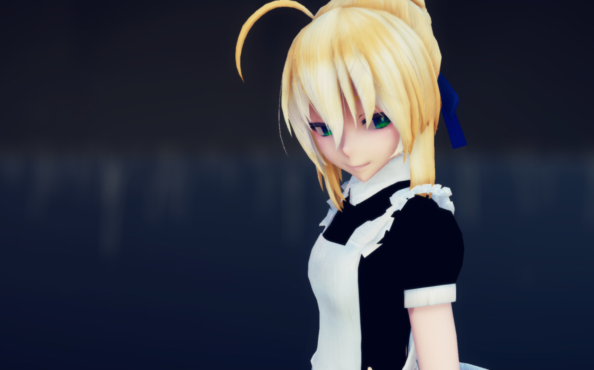 【saber/mmd】女仆装!别样风情_哔哩哔哩 (゜-゜)つロ 干杯~-bilibili
