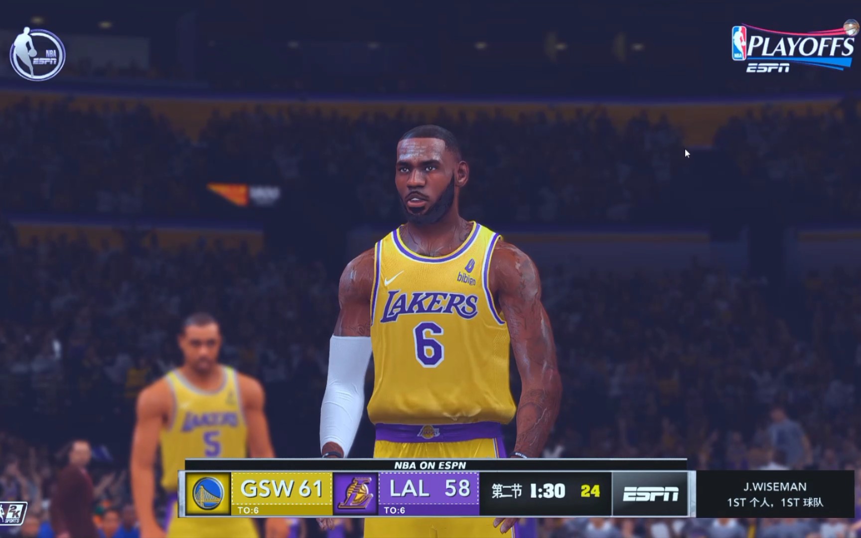 [图]NBA2K14 罕见的3+1