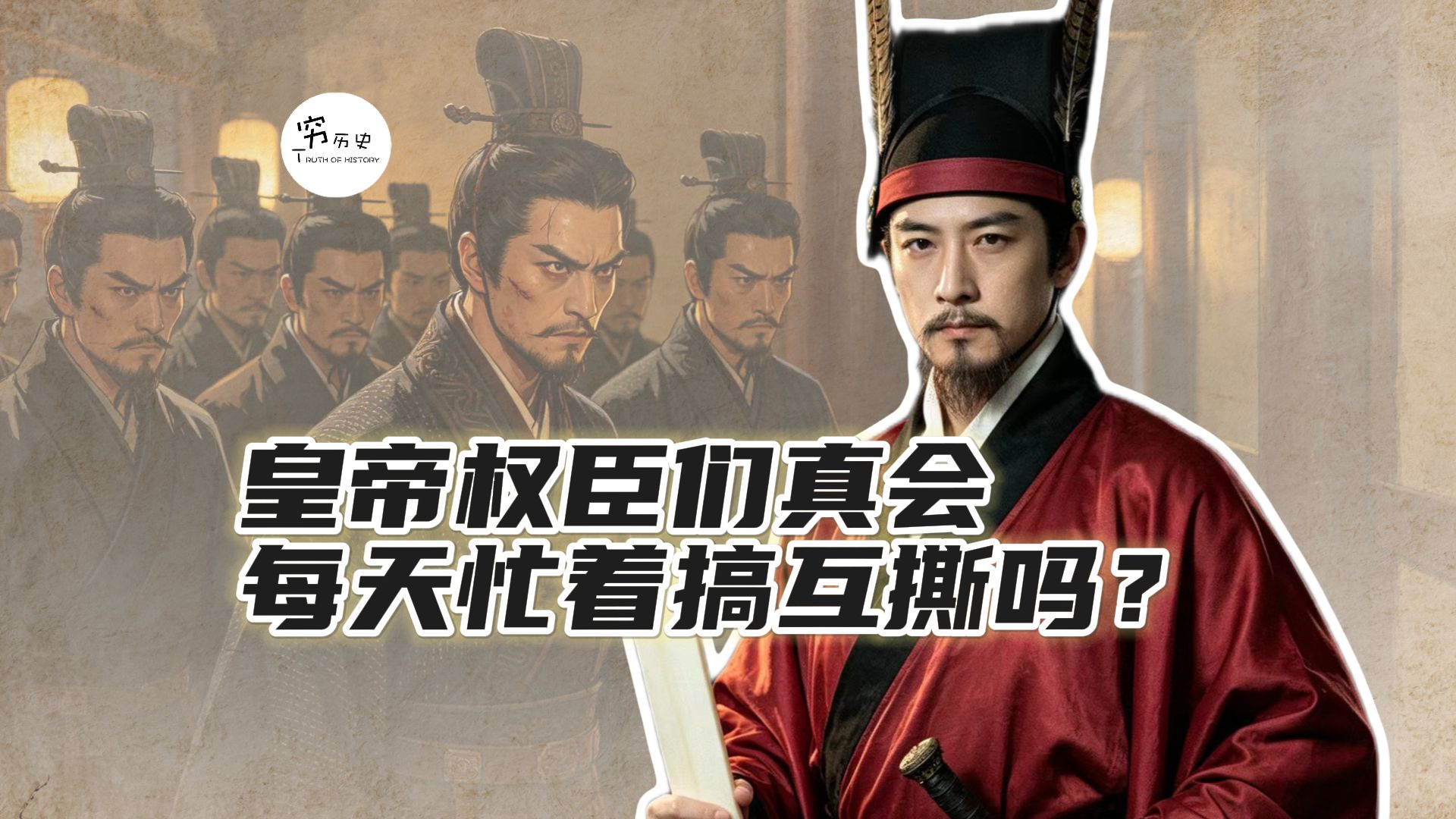 古代的皇帝权臣们，真会每天忙着勾心斗角搞互撕吗？