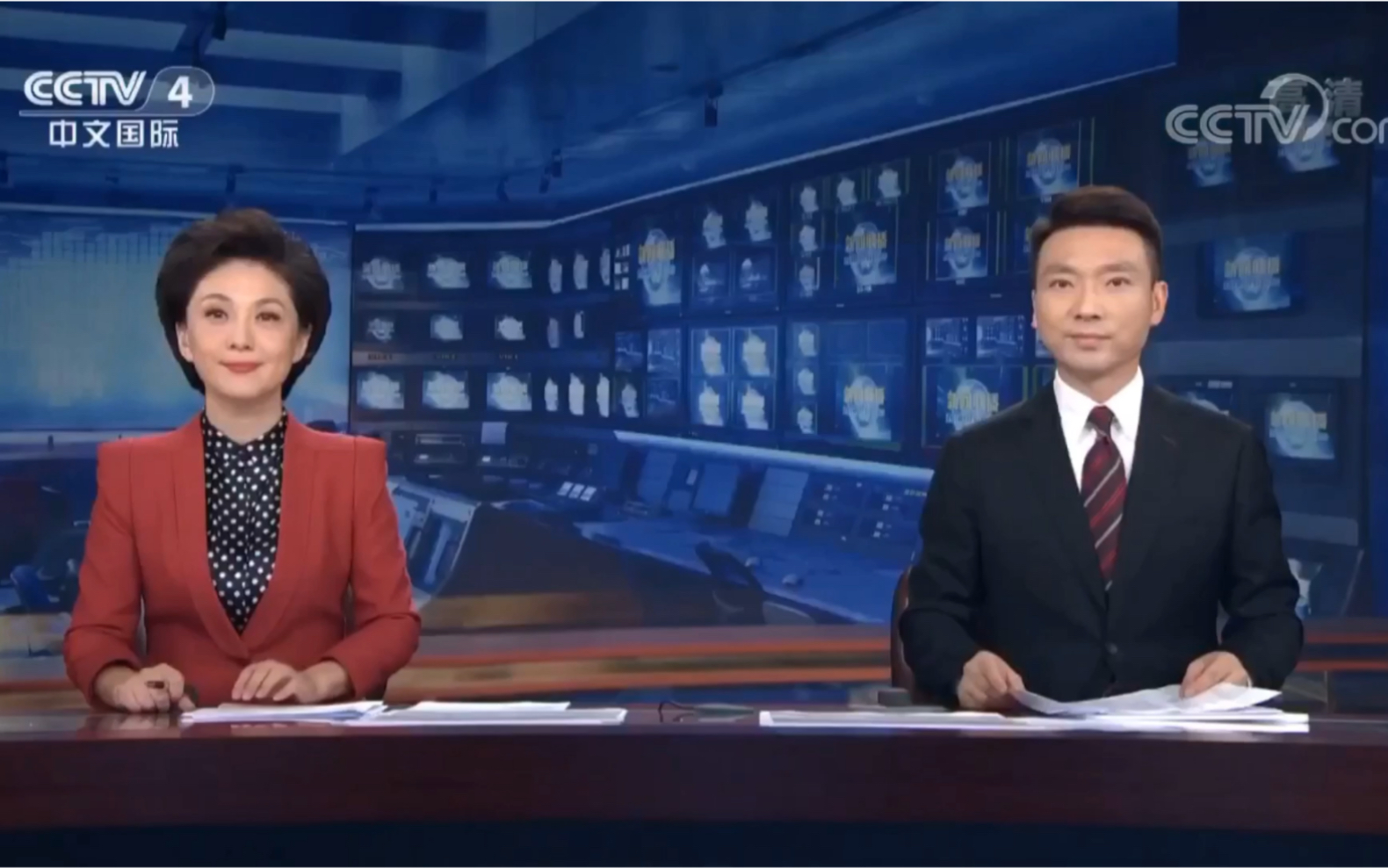 新闻联播正式进驻n01演播室!更换新片头!
