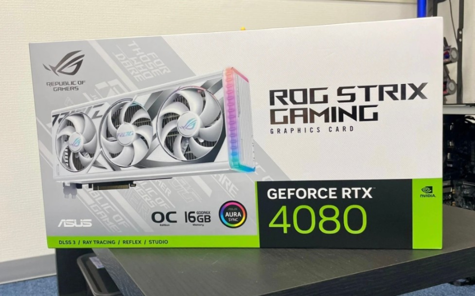 rog白猛禽4080显卡抽三位粉丝送出!参与方式三连加关注参与抽