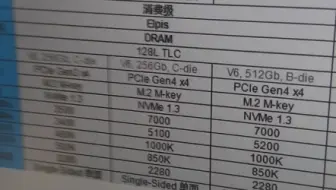 全新三星bm9h1 1t 2280/pm9c1 1t 2280/pm9a1a 1t与2T 2280都是OEM公版0通电0读写 有兴趣私聊 过几天有223 新品