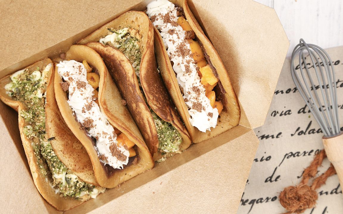 成都名小吃蛋烘糕