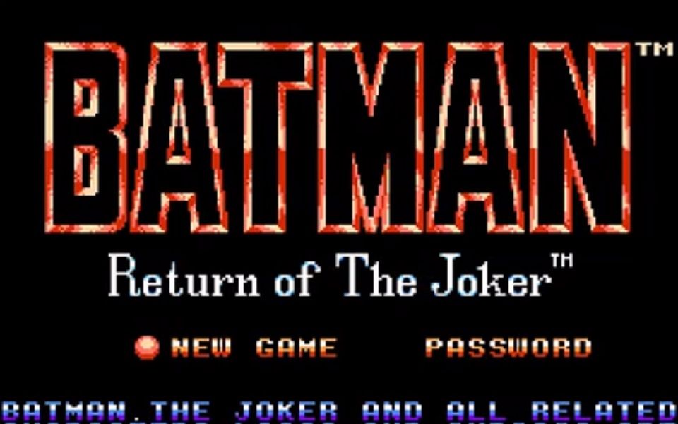 [图]【FC】突破机能！蝙蝠侠小丑归来Batman- Return Of The Joker通关攻略