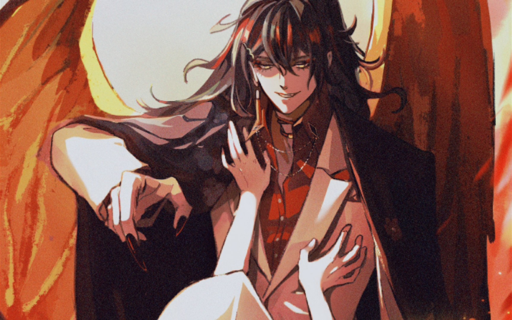 voxakuma向恶魔祈祷ipad绘画