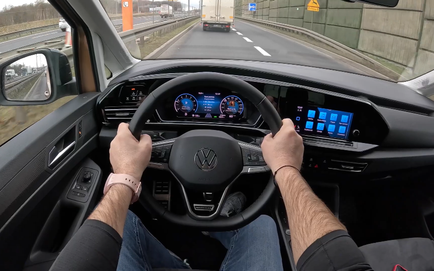 2024款大众开迪 第一视角试驾