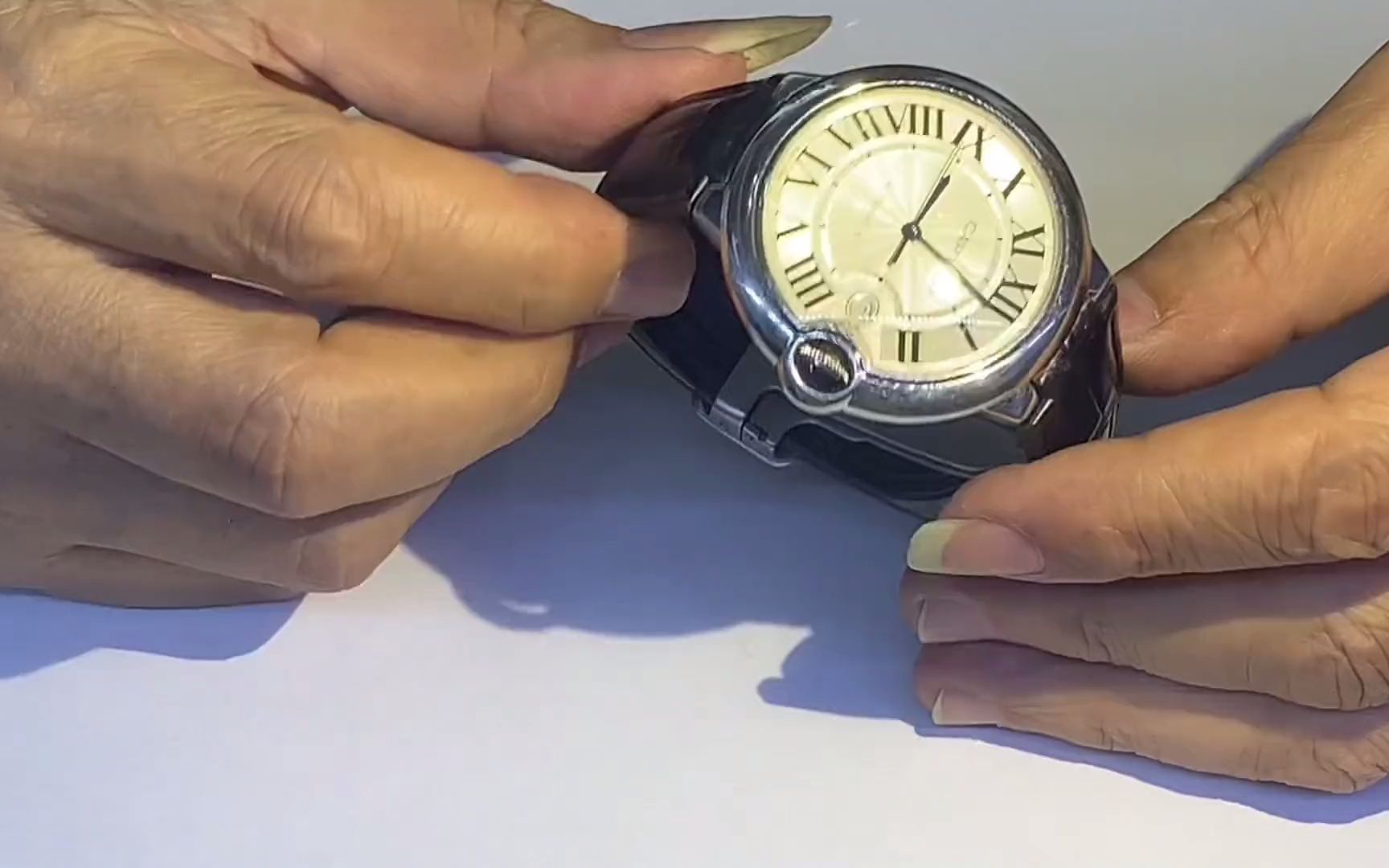 寄来卡地亚蓝气球维修保养全过程