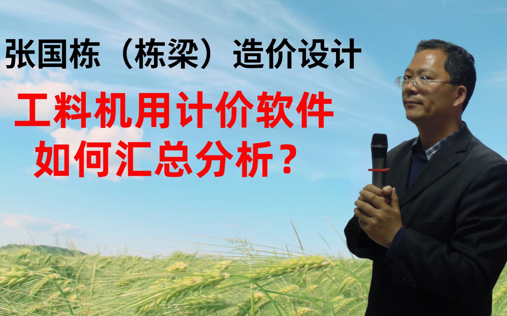 张国栋(栋梁)造价设计:工料机用计价软件如何汇总分析?哔哩哔哩bilibili