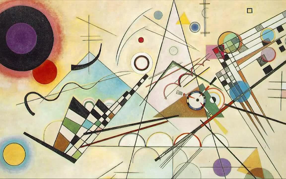 kandinsky composition viii 康定斯基節奏版_嗶哩嗶哩_bilibili