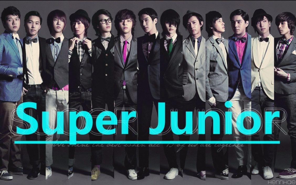 superjunior成员名字图片