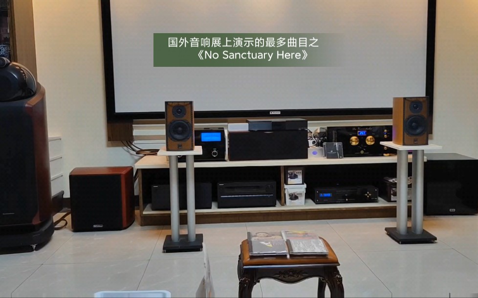 [图]宝华802演绎国外音响展会上播放次数最多乐曲之一《No Sanctuary Here》