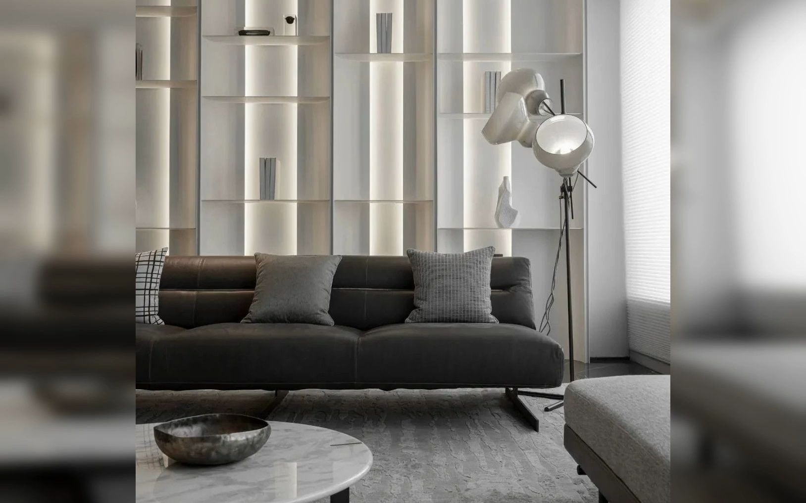 唐忠汉设计作品爱马仕橙 #平层案例 唐忠汉新作丨斜阳下的回想 #帜