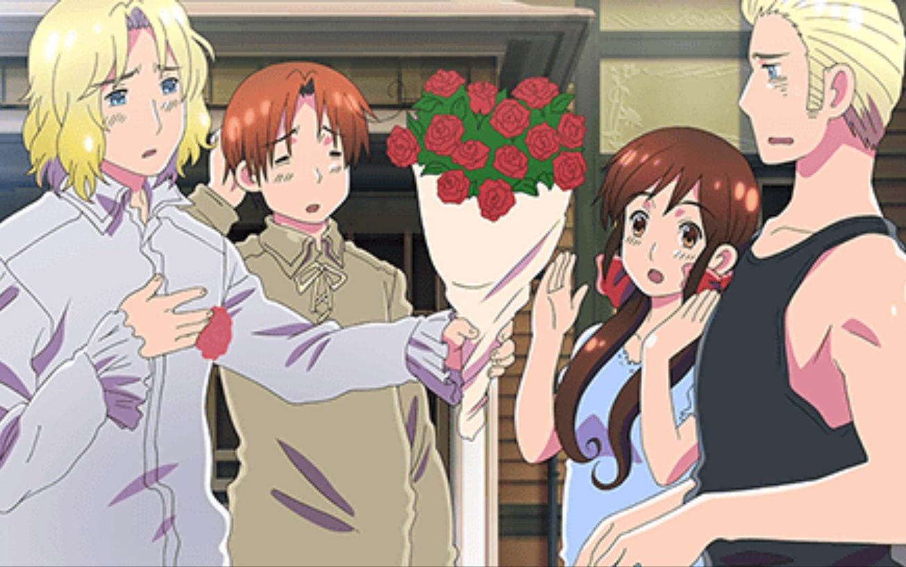 【学院黑塔利亚】大型捉奸现场(主dover副花夫妇)